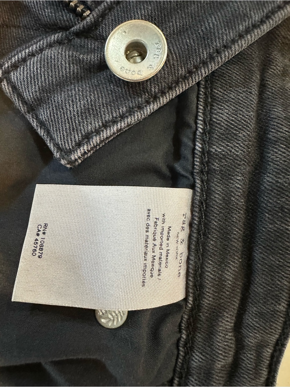 rag & bone Nina high rise ankle skinny jeans- 29 - Picture 7 of 8